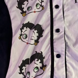 White betty boop jersey